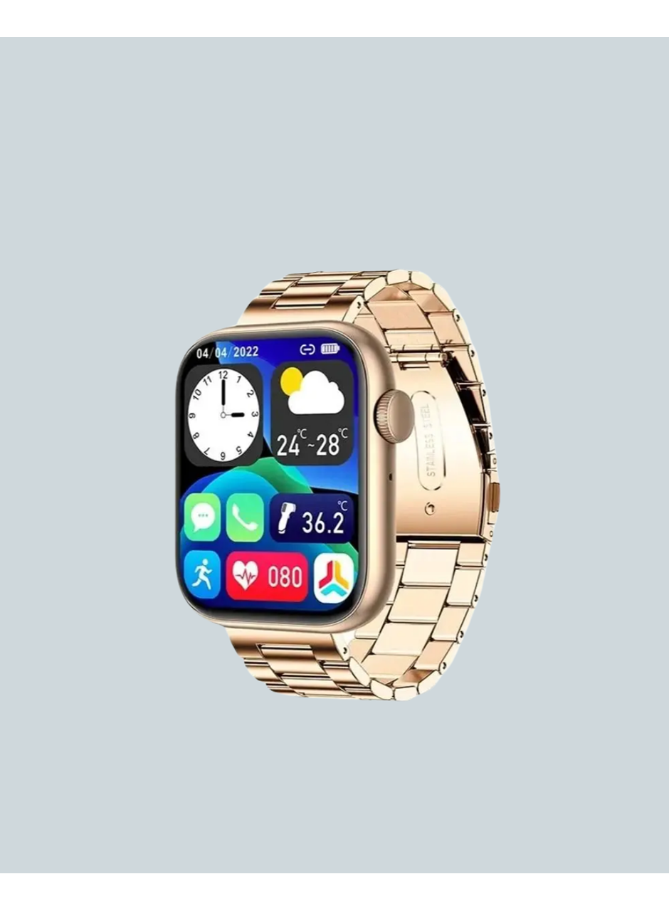 AMOLED Ekranlı Türkçe Menülü Akıllı Saat Bluetooth Görüşmeli