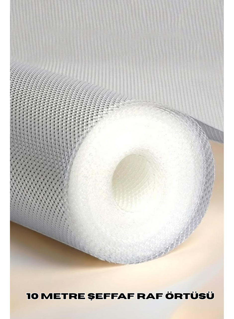 10 Metre Toz Korumalı Kaydırmaz Şeffaf Çekmece Organizeri