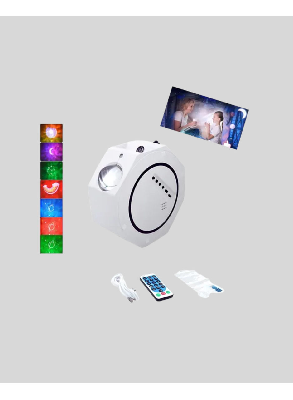 Romantik Atmosfer İçin Yıldızlı Gökyüzü LED Projektör