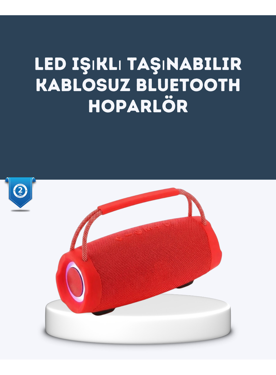 TF Kart ve AUX Destekli IPX6 Suya Dayanıklı Bluetooth Hoparlör