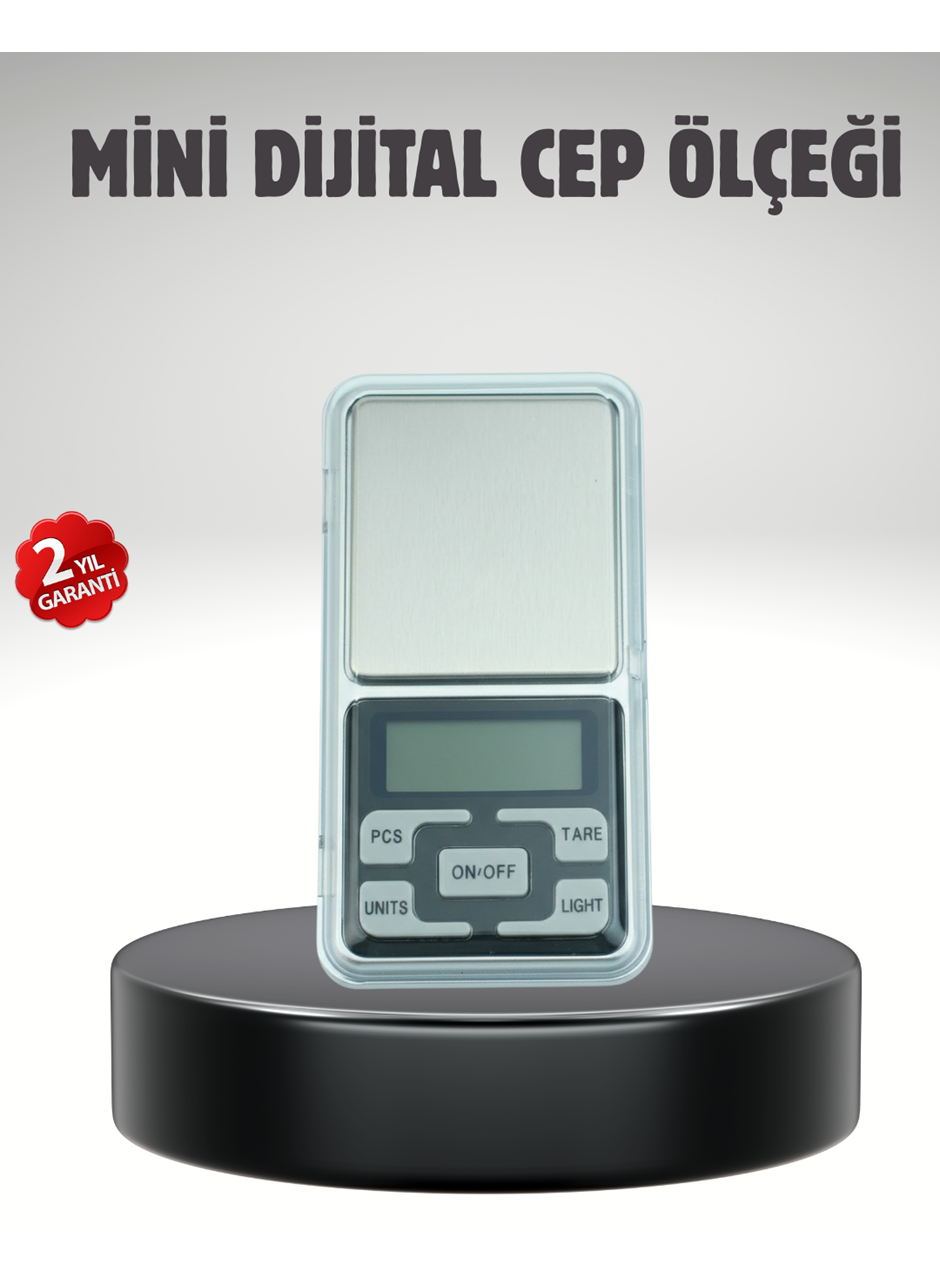 Hassas Tartım İçin Dijital Cep Terazisi Sayma Modlu