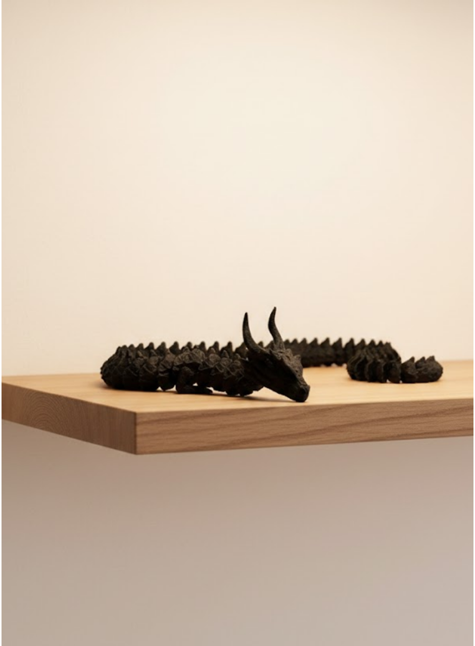 SİYAH HAREKETLİ EJDERHA