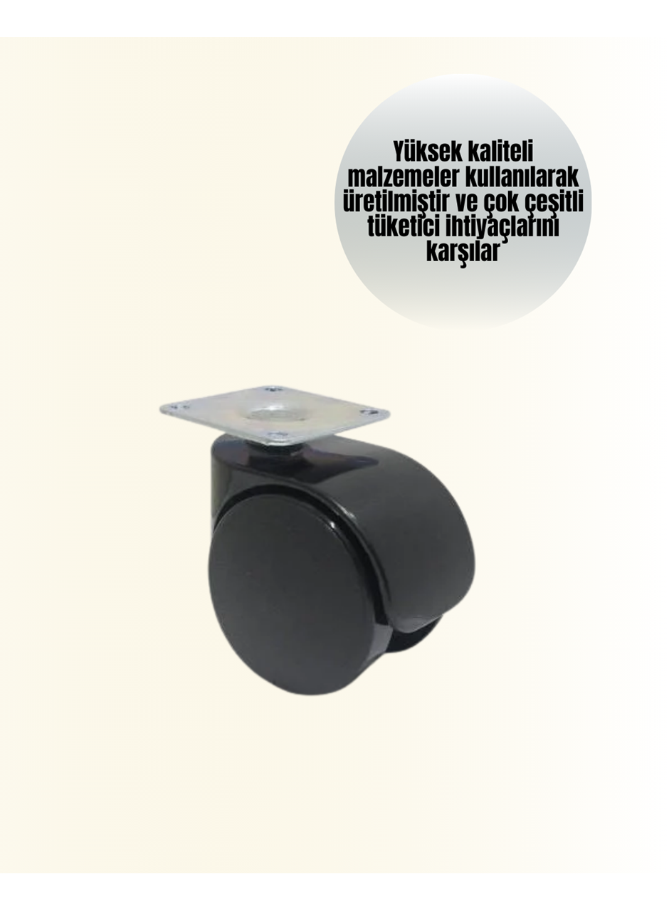 MASA AYAĞI 6CM KİLİTSİZ 4 ADET