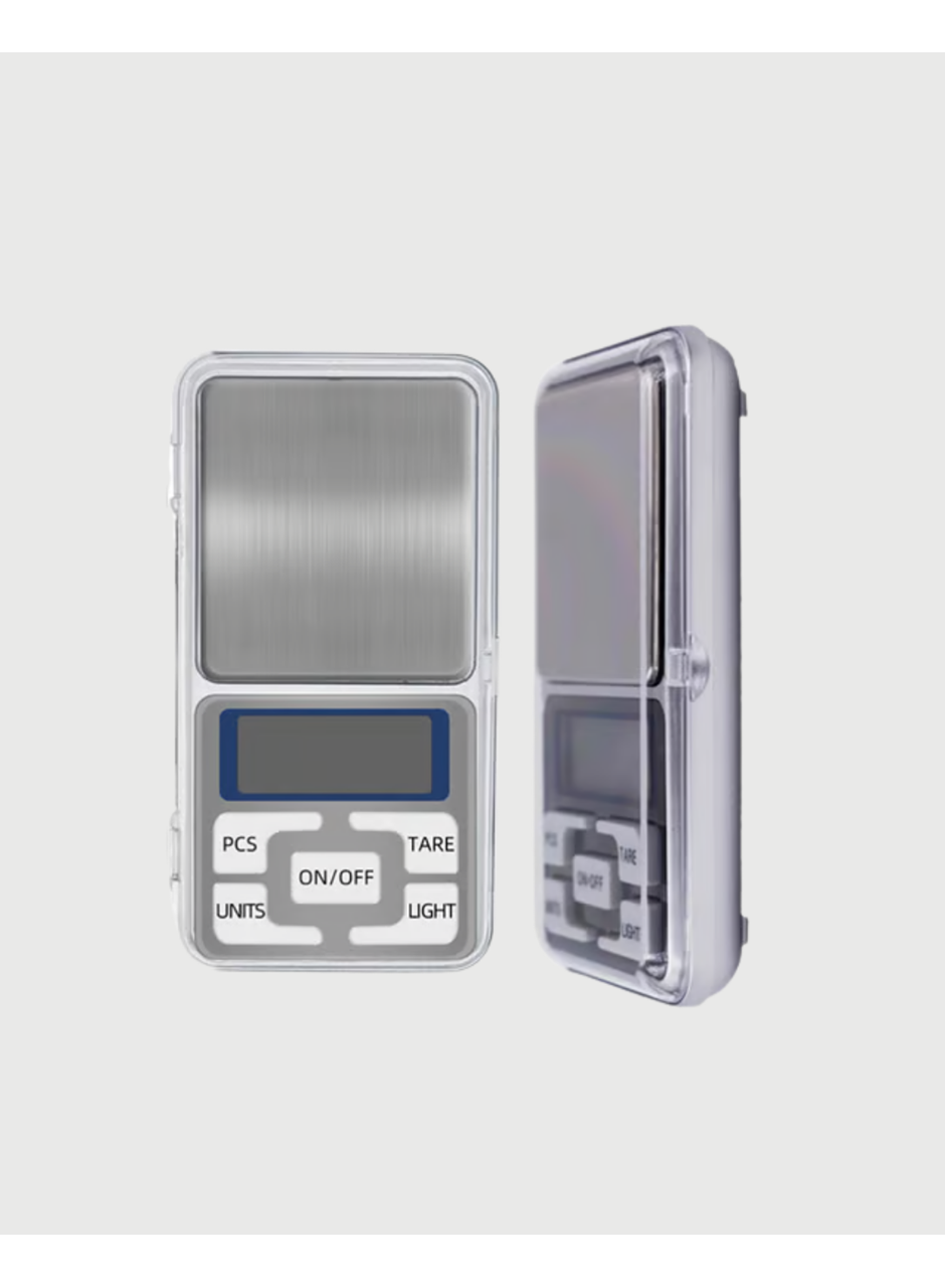 Mavi Işıklı LCD Ekranlı Hassas Tartı Terazisi