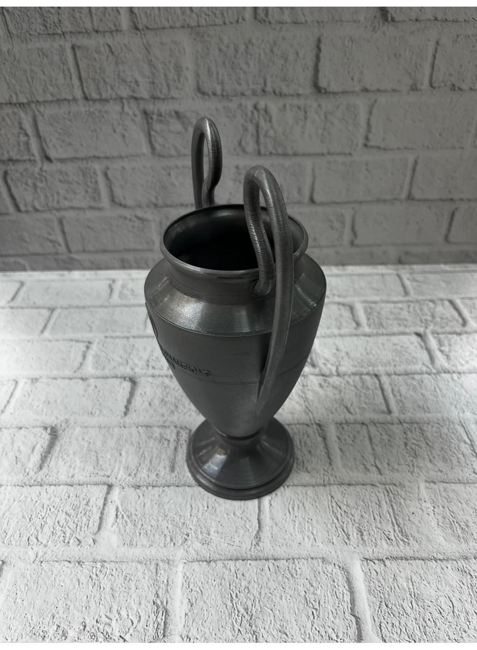 Füme Şampiyonlar Kupası 25cm Modern Dekor Ödül Biblo