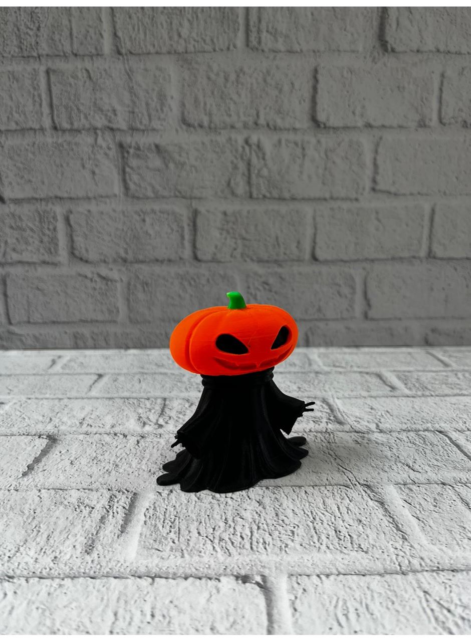 Cadılar Bayramı Temalı Balkabağı Figür 9cm Dekor Objesi