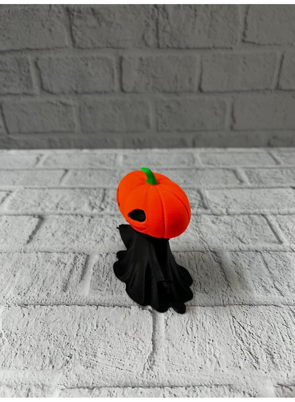 Cadılar Bayramı Temalı Balkabağı Figür 9cm Dekor Objesi