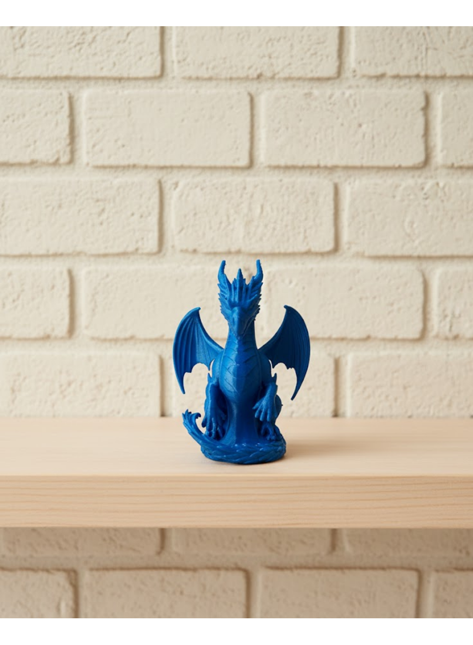 Fantastik Tasarım Ejderha Biblo 12 cm Hediyelik Ev Ofis Aksesuarı