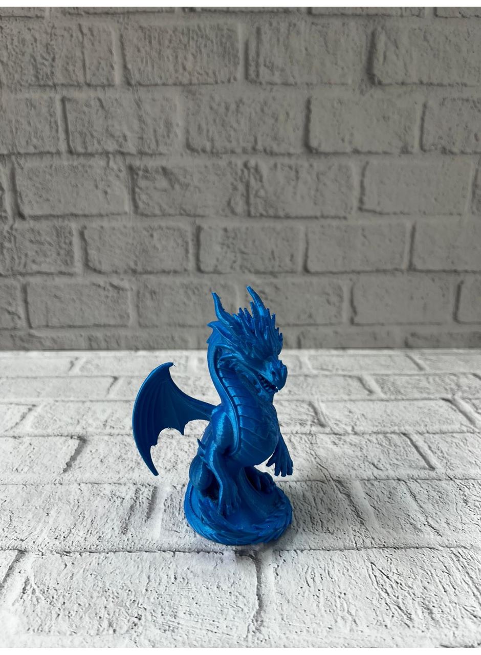 Fantastik Tasarım Ejderha Biblo 12 cm Hediyelik Ev Ofis Aksesuarı