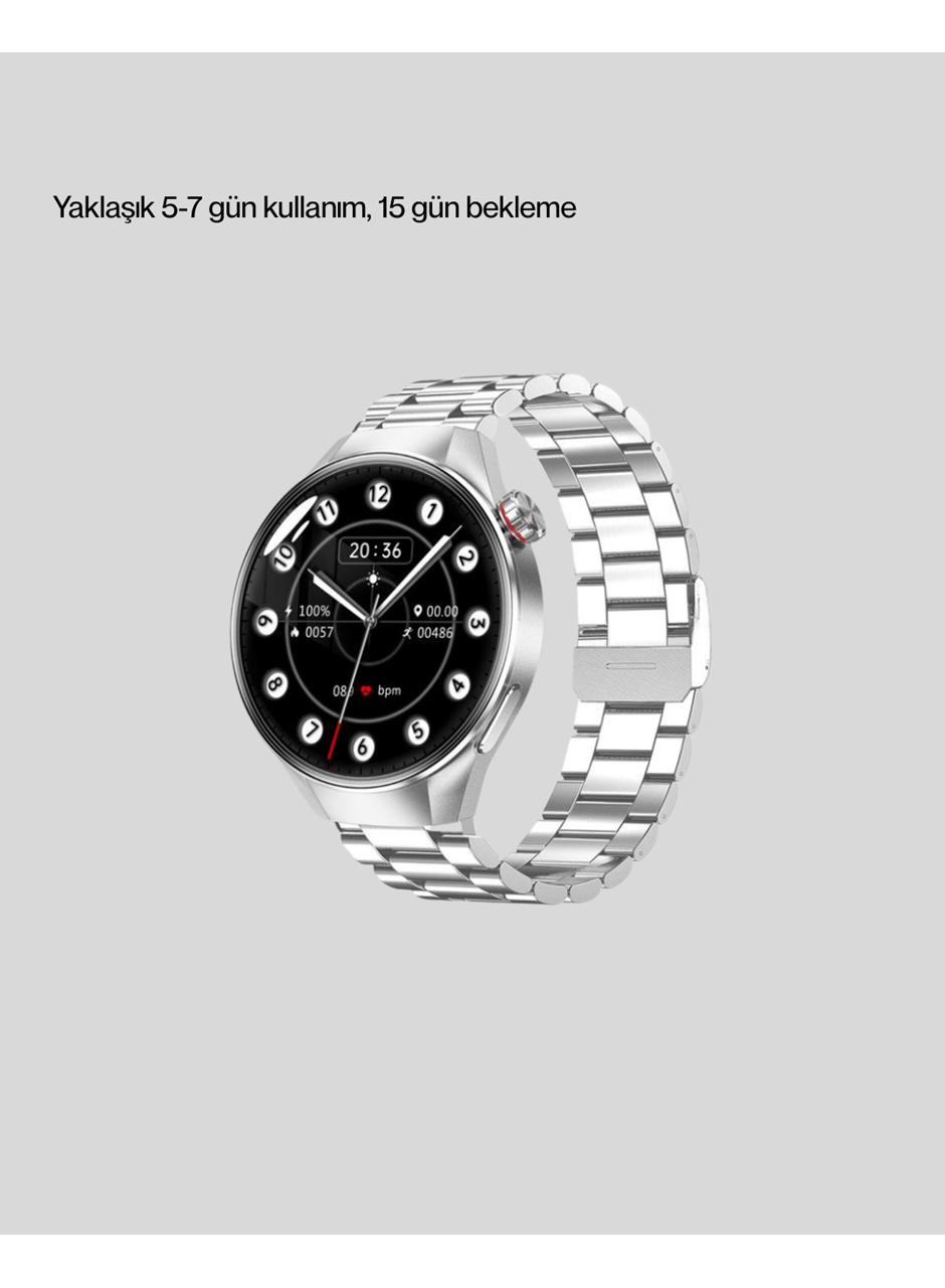 Akıllı Saat Bluetooth Görüşme Destekli – Spor, Sağlık ve Bildirim Özellikli