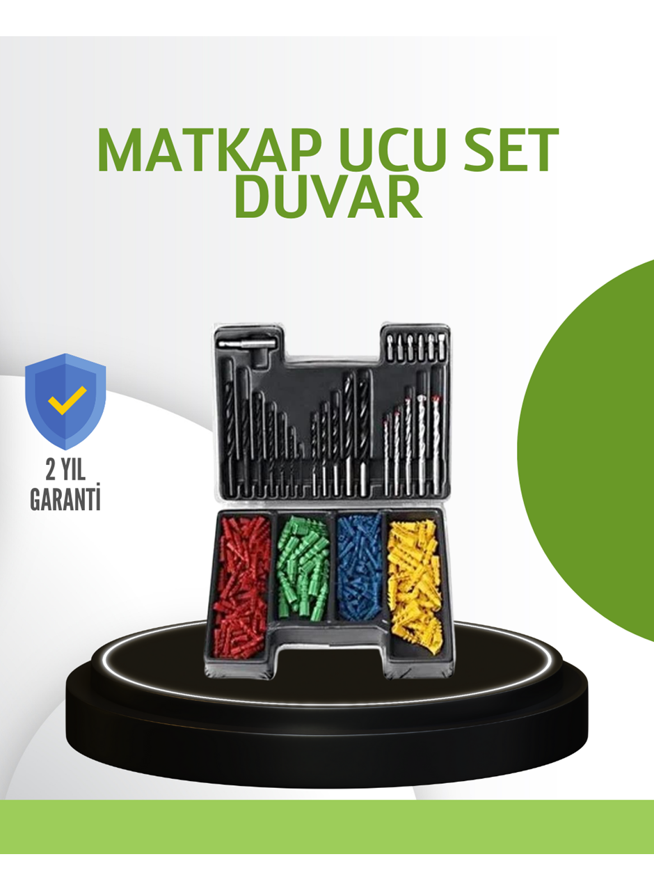 Ahşap Metal Beton Delme Uç Seti Organizerli Karbon Çelik Matkap Ucu