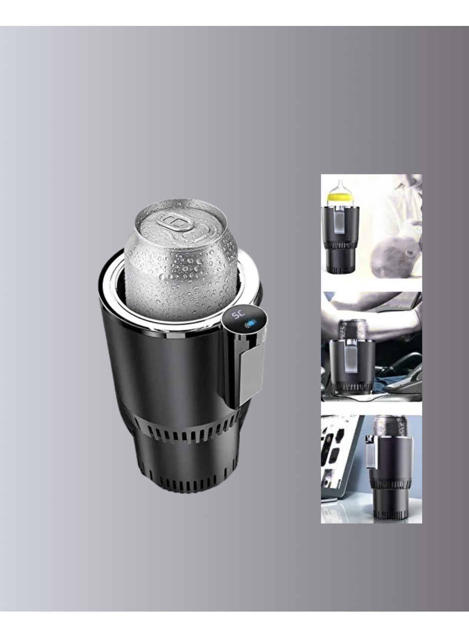 Isıtma Soğutma Özellikli Araç Bardaklığı Çakmak Girişli Akıllı