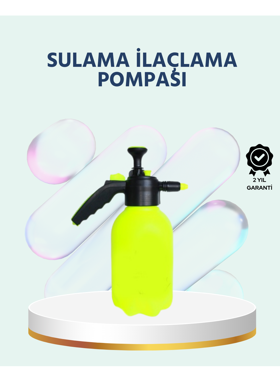 Basınçlı El Pompası 2 Litre Bakır Nozul Ayarlı Jet ve Dağınık Atım