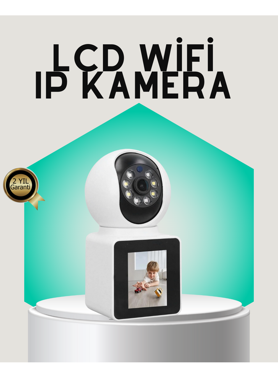 2K HD Bebek ve Yaşlı Takip Kamerası Çift Yönlü Görüş Akıllı Uyarılı