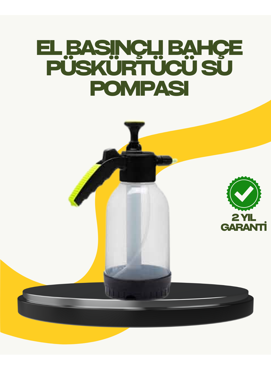 Manuel Basınçlı Köpük Püskürtücü Ayarlanabilir Nozullu 2 Litre Araba Yıkama