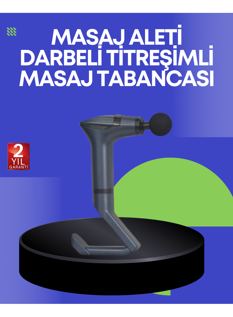 Titreşimli Şarjlı Masaj Aleti 3in1 Fonksiyonel Çok Amaçlı Model