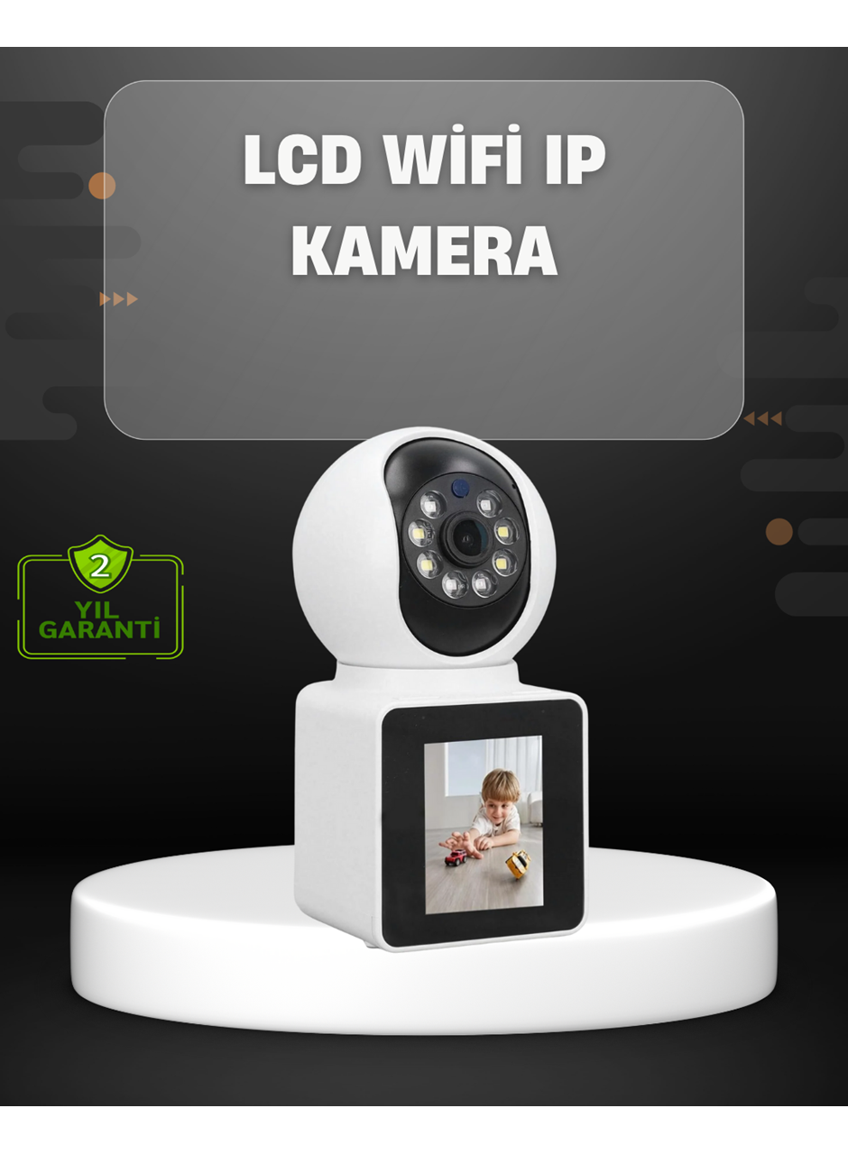 2K Çözünürlüklü İç Mekan Güvenlik Kamerası Çift Yönlü Görüş ve Sesli Arama