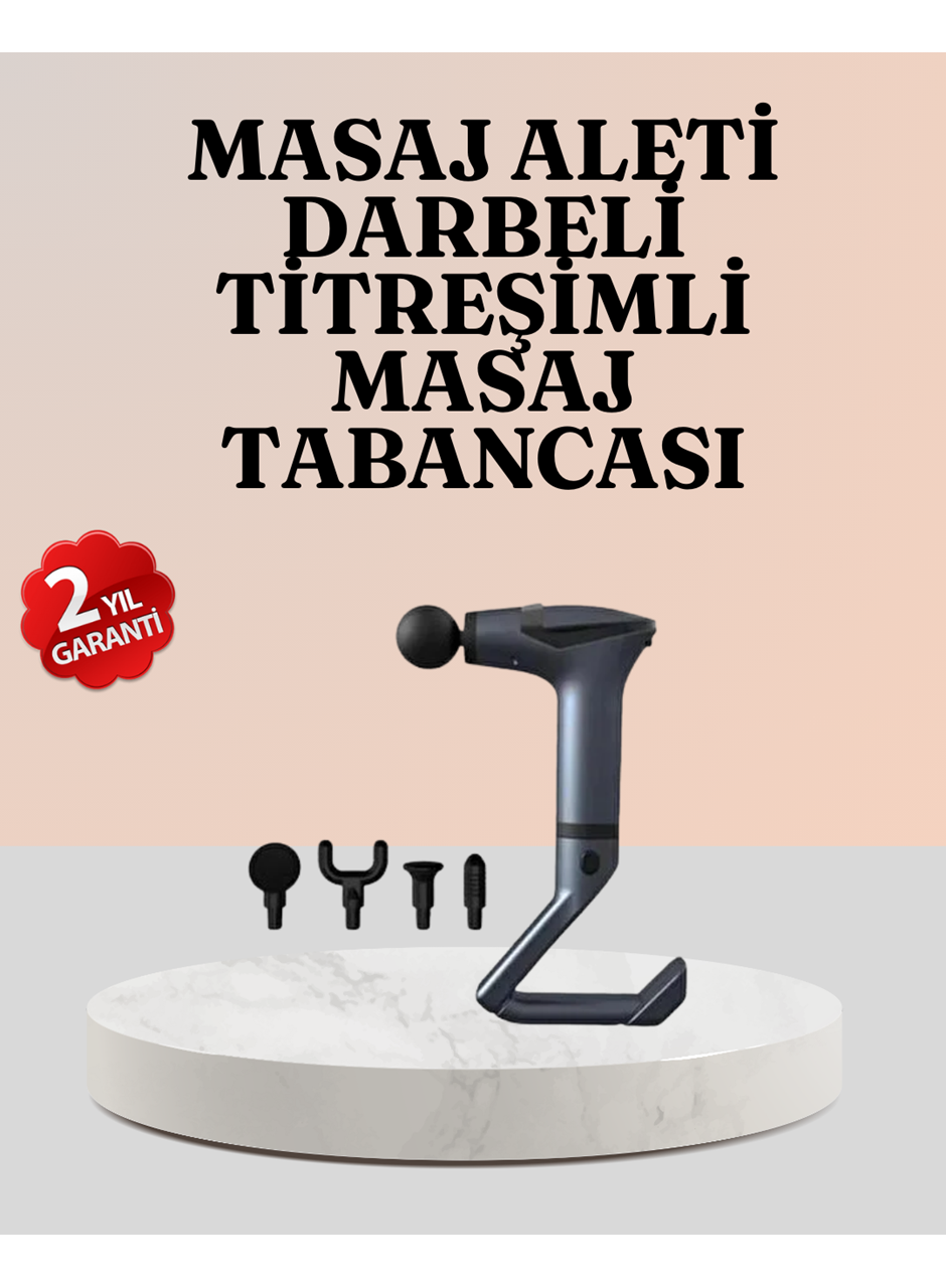 AKTÜEL 3in1 Taşınabilir Şarjlı Titreşimli Masaj Cihazı Çok Fonksiyonlu