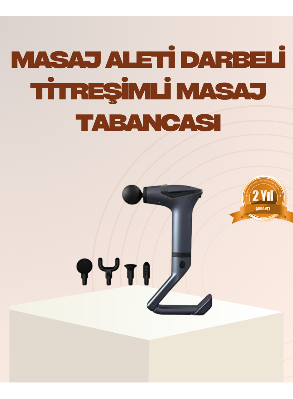 Şarjlı Taşınabilir 3in1 Titreşimli Masaj Aleti Esneme Bantlı