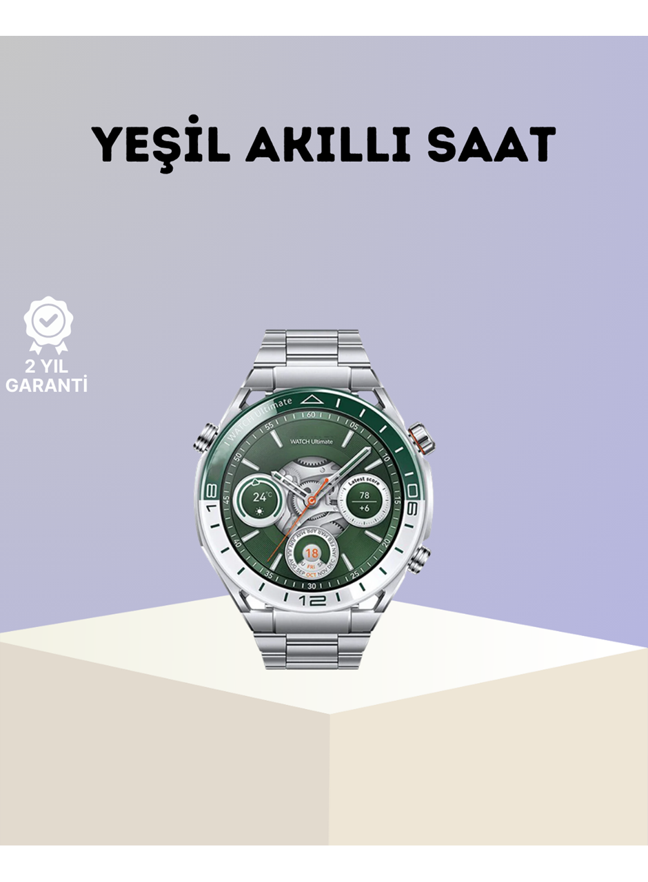 Premium Amoled Akıllı Saat GPS Harita Desteği Bluetooth Arama Sağlık Takipli