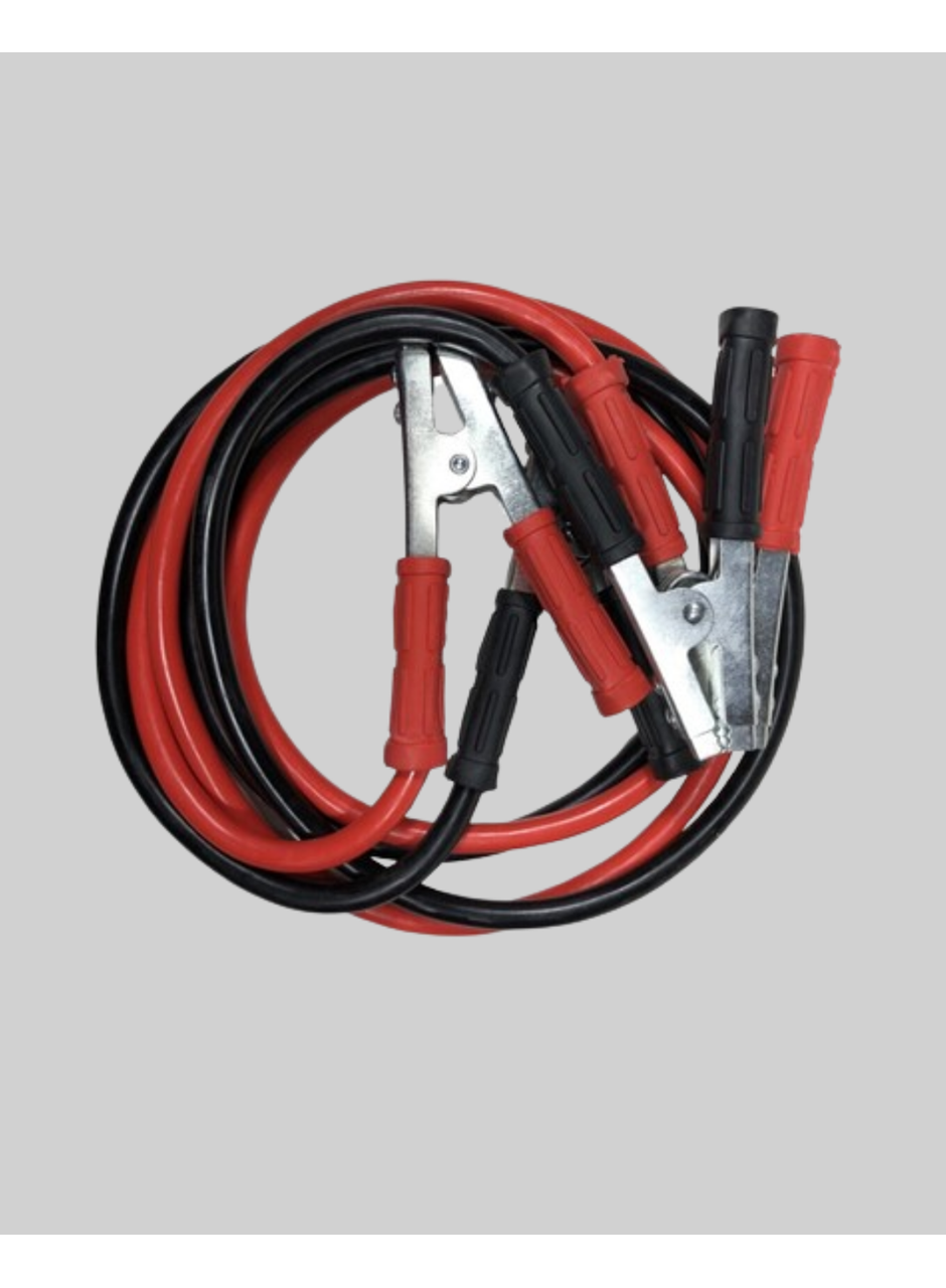 Akü Takviye Kablosu 1200A İzoleli Büyük Maşalı 2m Dayanıklı