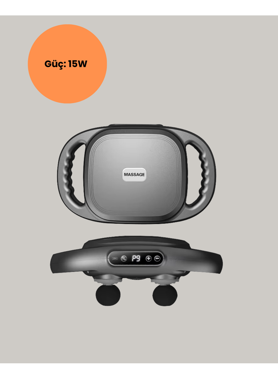 Profesyonel 6 Başlıklı Şarjlı Masaj Tabancası 2000 mAh Güçlü Performans