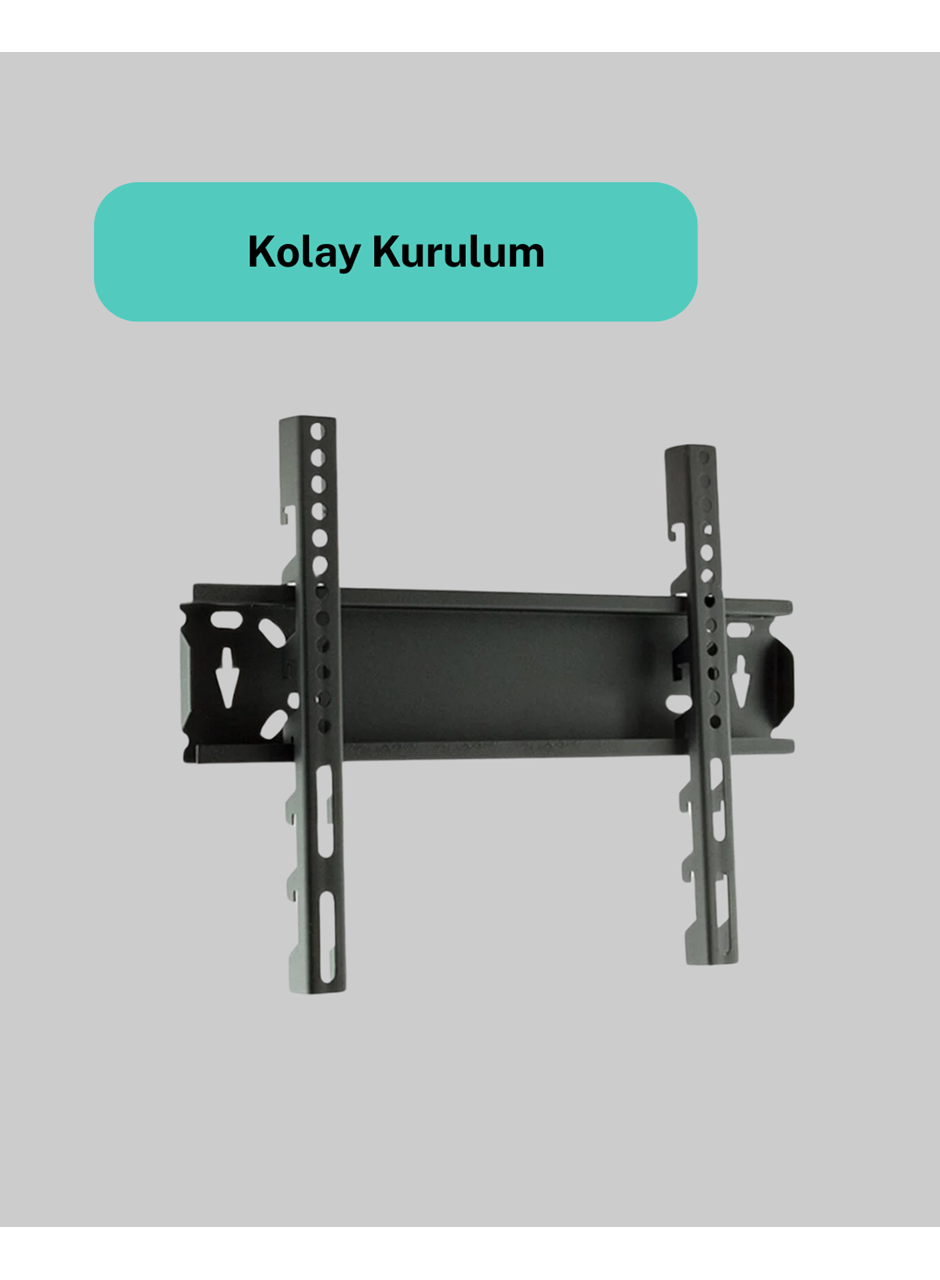 Ayarlanabilir 32-42 İnç LED TV Duvar Askı Braketi 40 kg Taşıma