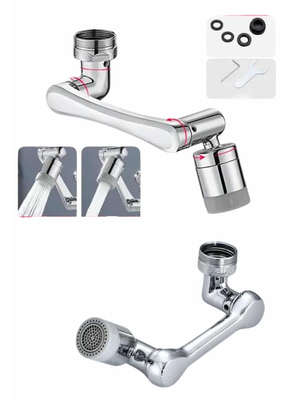 Dönen Musluk Başlığı 1080 Derece Ayarlanabilir Filtreli Sprey Uç