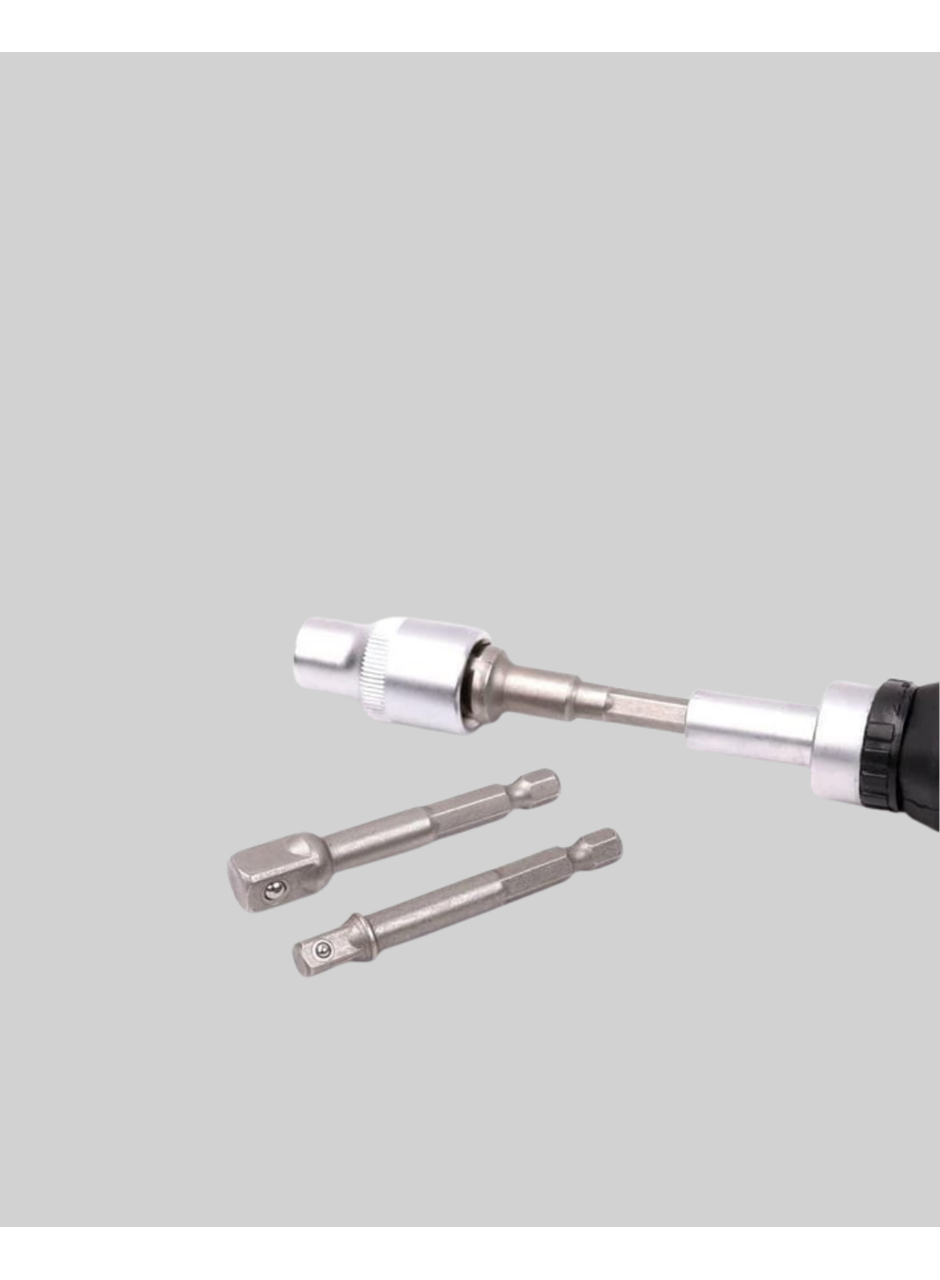 Çok Amaçlı 16lı Bits Uç Seti Dayanıklı Tornavida Adaptör