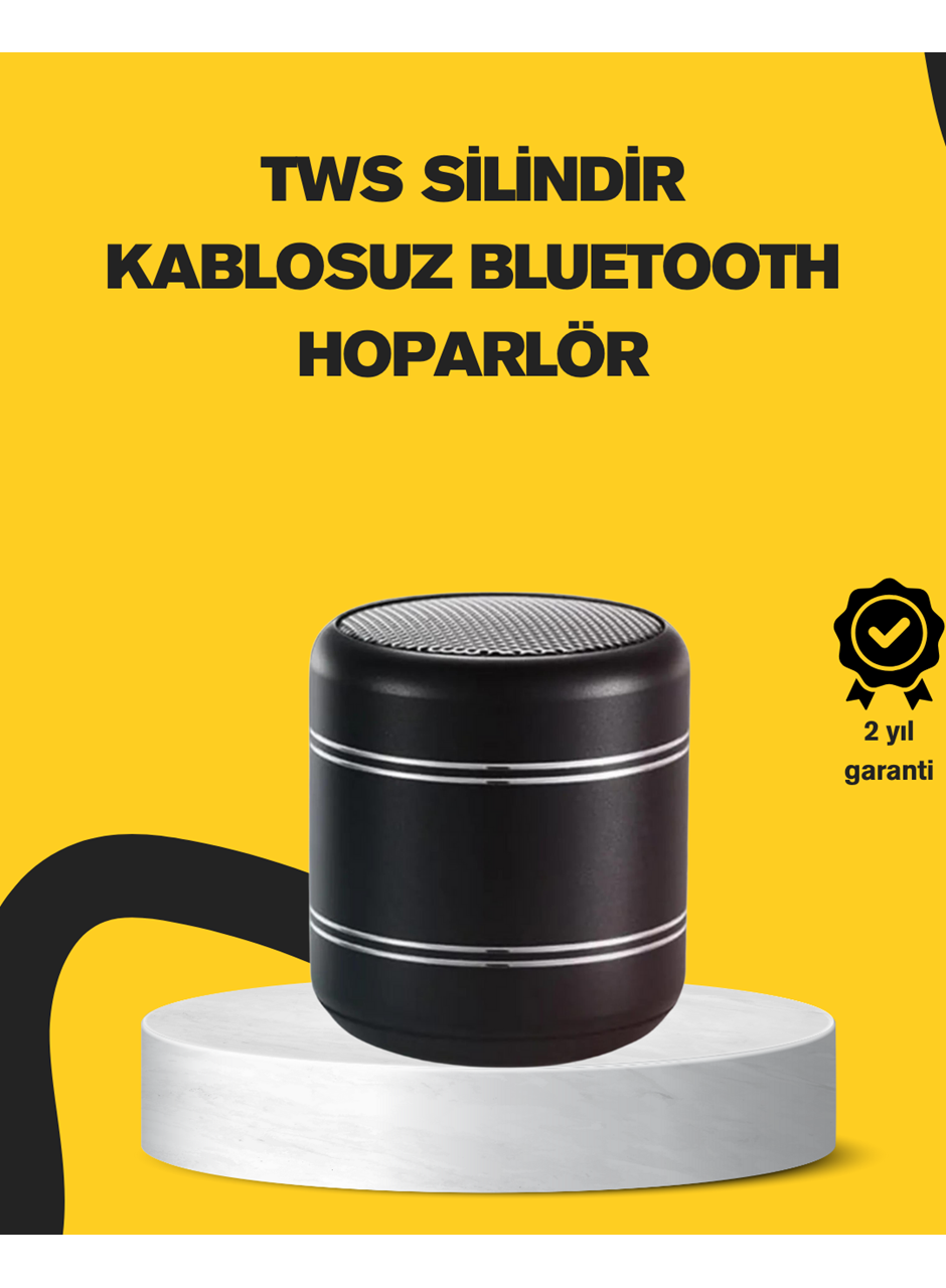 Mini Alüminyum Bluetooth Hoparlör Yüksek Bas Performansı