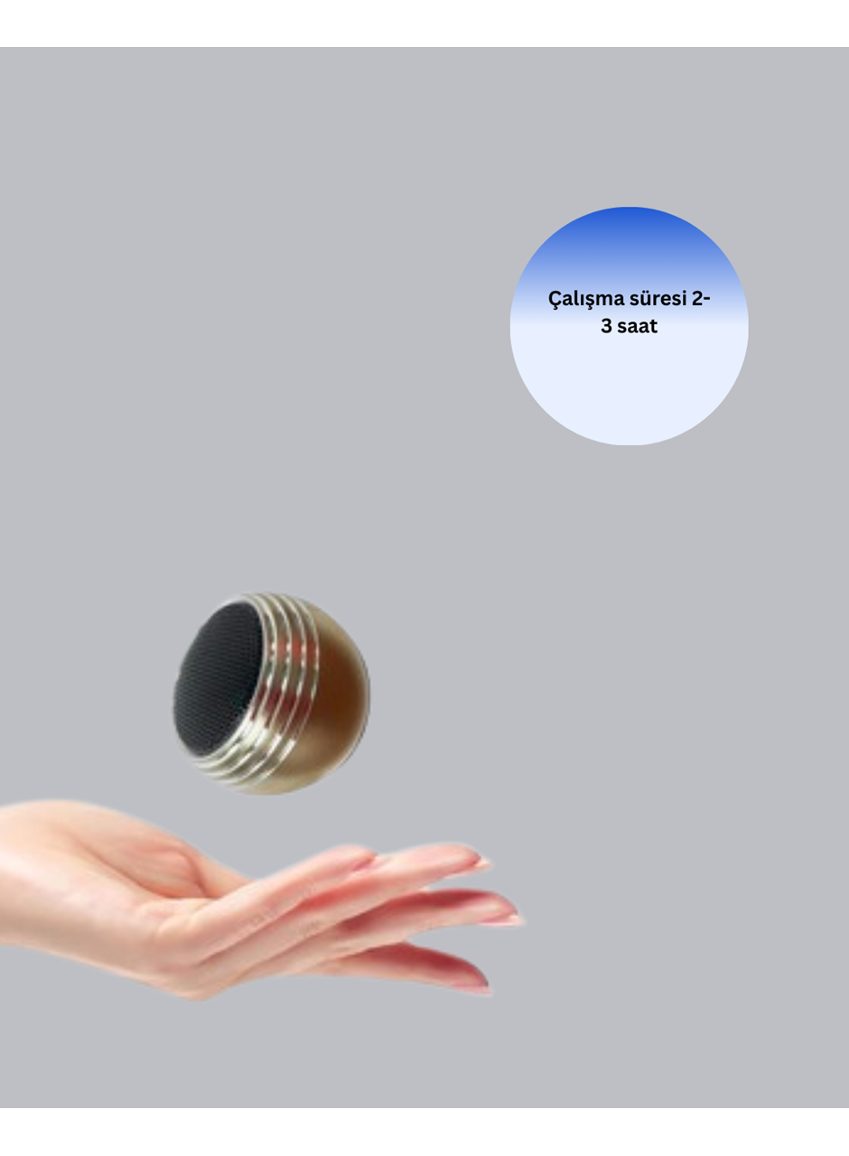 MİNİ SPEAKER YUVARLAK