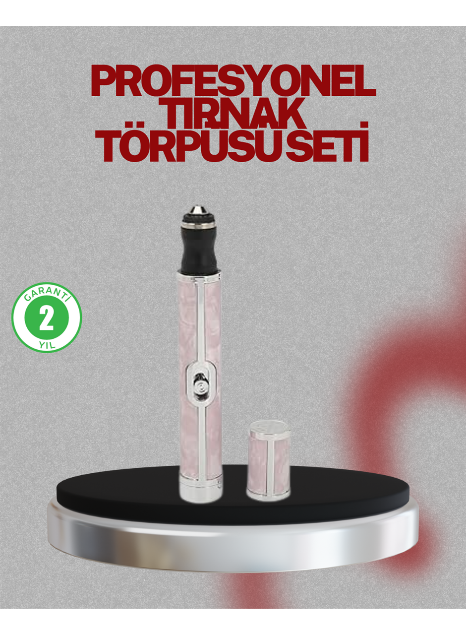 Taşınabilir Elektrikli Tırnak Törpüsü 500 mAh USB Şarjlı Manikür Cihazı