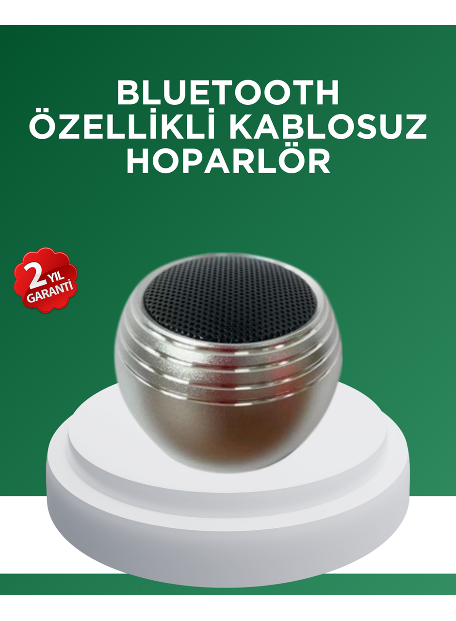 Mini Bluetooth Hoparlör TWS Özellikli Taşınabilir Güçlü Ses