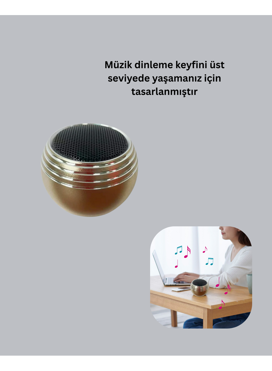 Mini Bluetooth Hoparlör TWS Özellikli Taşınabilir Güçlü Ses