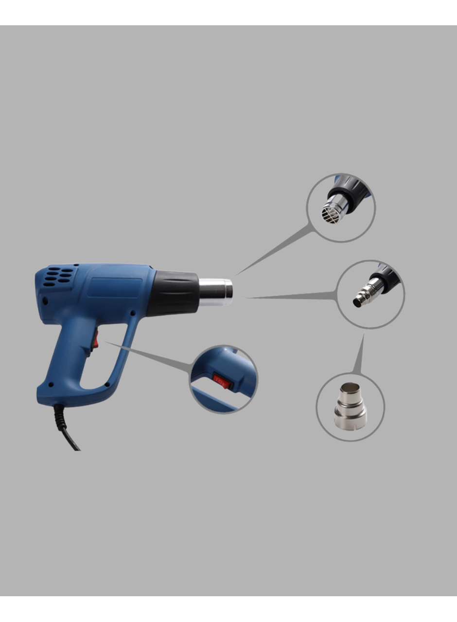 Ayarlanabilir Isı Tabancası Boya Sökme Lehim Isıtma