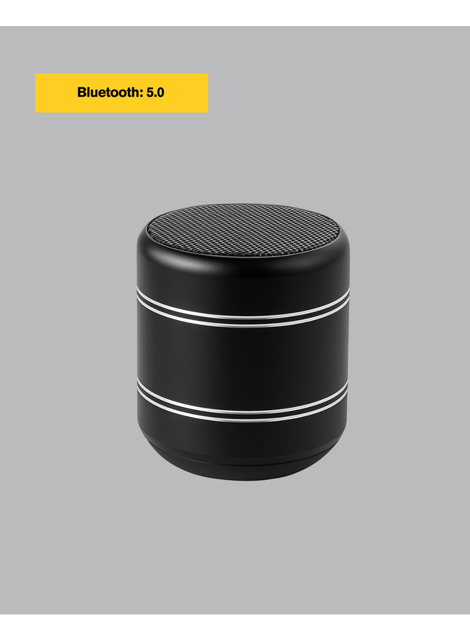 Kompakt Silindir Metal Bluetooth Hoparlör 400 mAh Uzun Pil TWS Destekli