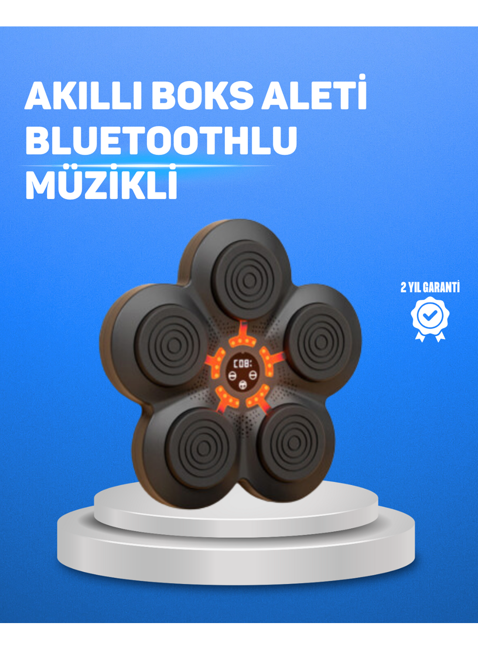 Müzikli Boks Duvar Paneli Akıllı Işık Sistemli Refleks ve Kondisyon Aleti