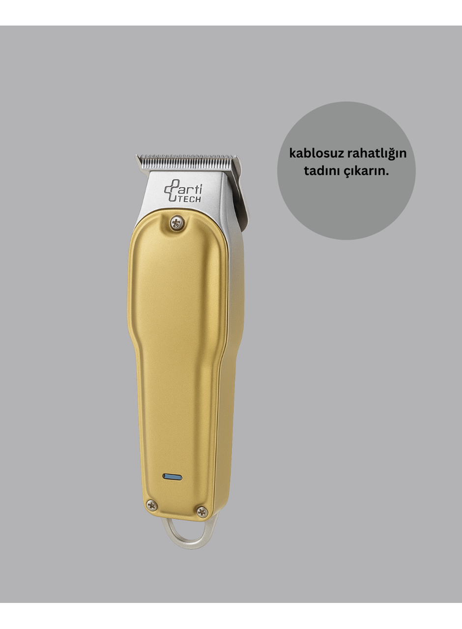 USB Şarjlı Saç Sakal Kesme Makinesi Hassas Detay Kesim İçin