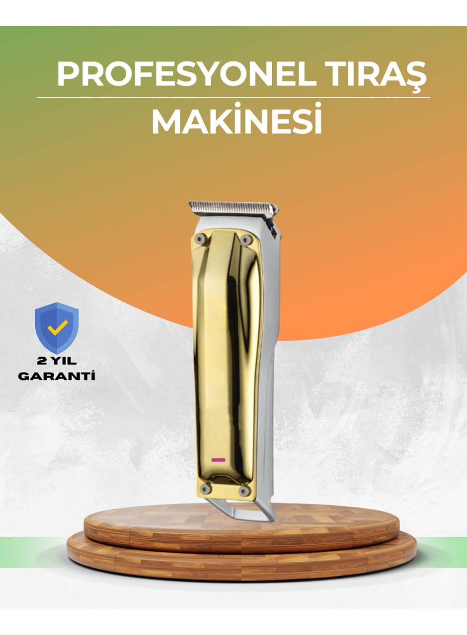 Berber Tipi Saç Sakal Kesme Makinesi USB Şarjlı Sessiz Motorlu