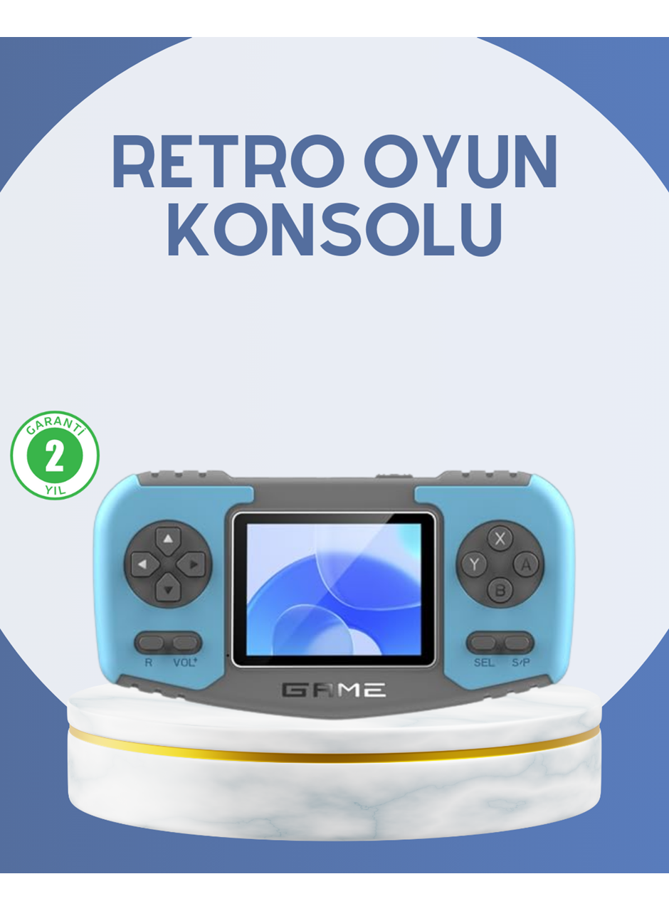 Çocuklara Özel Retro Oyun Konsolu Portatif Eğlence Cihazı