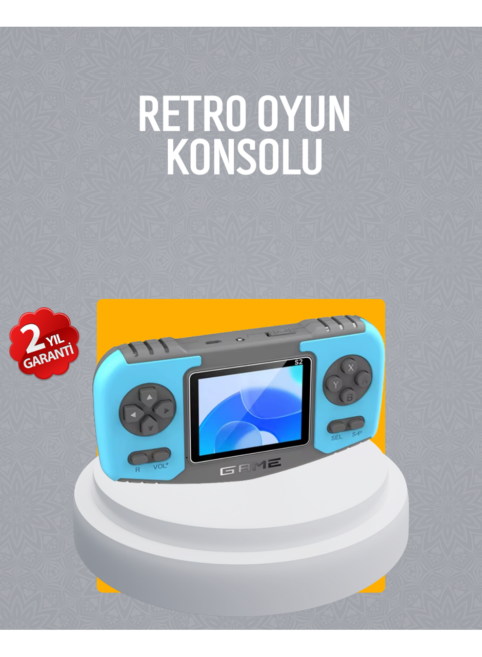 Mini Arcade Oyun Konsolu Hafif Taşınabilir Çocuk Hediyelik