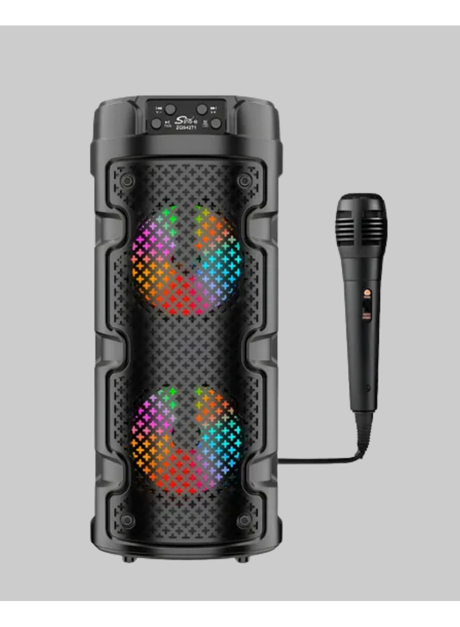 Kablosuz Stereo Hoparlör USB + SD Kart + AUX Destekli Bluetooth 5.0