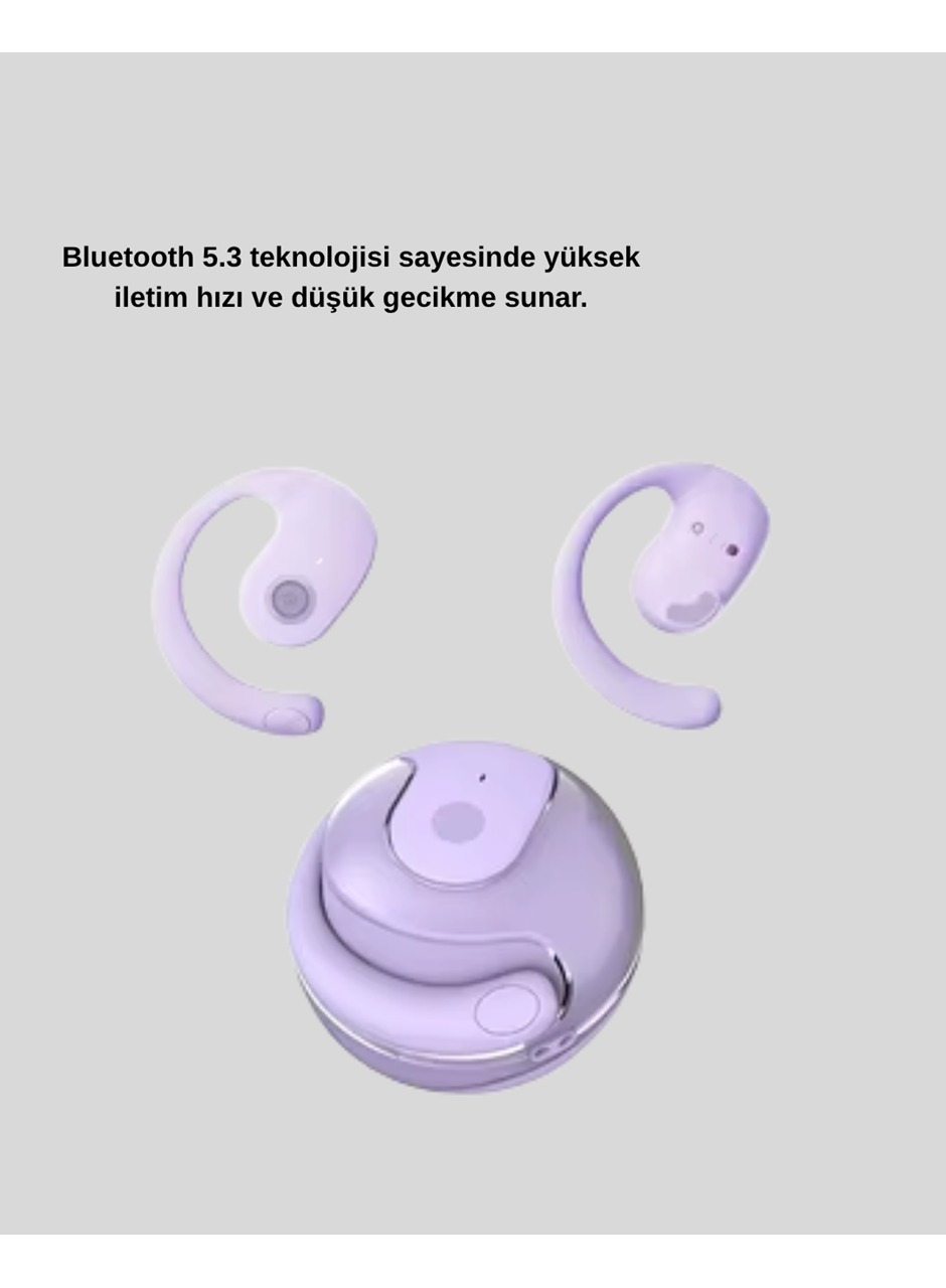 S05 Kablosuz Kulaklık Bluetooth 5.3 IPX4 Su Geçirmez Stereo Ses Otomatik Bağlantı