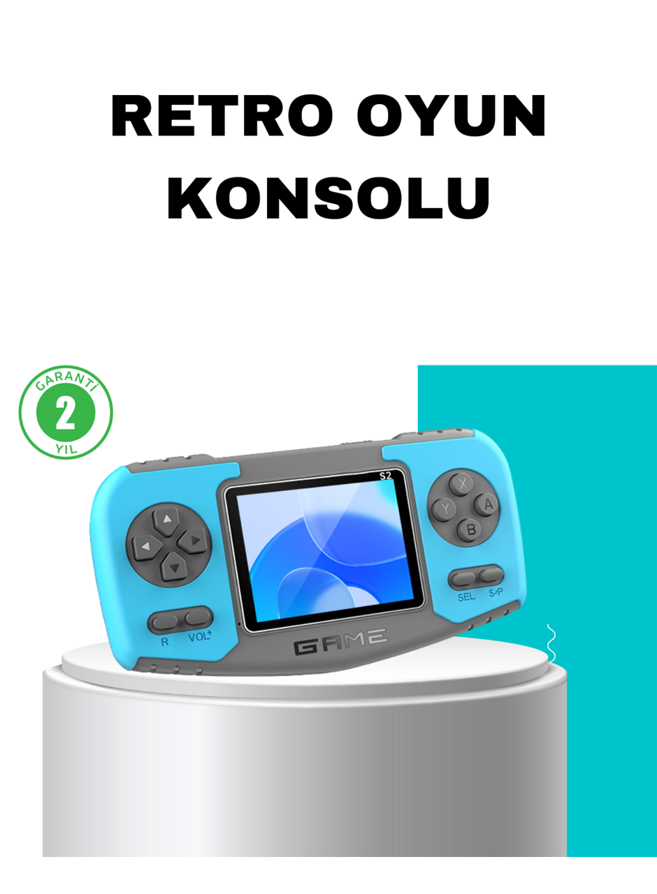 Taşınabilir Mini Video Oyun Konsolu Ergonomik Tasarım