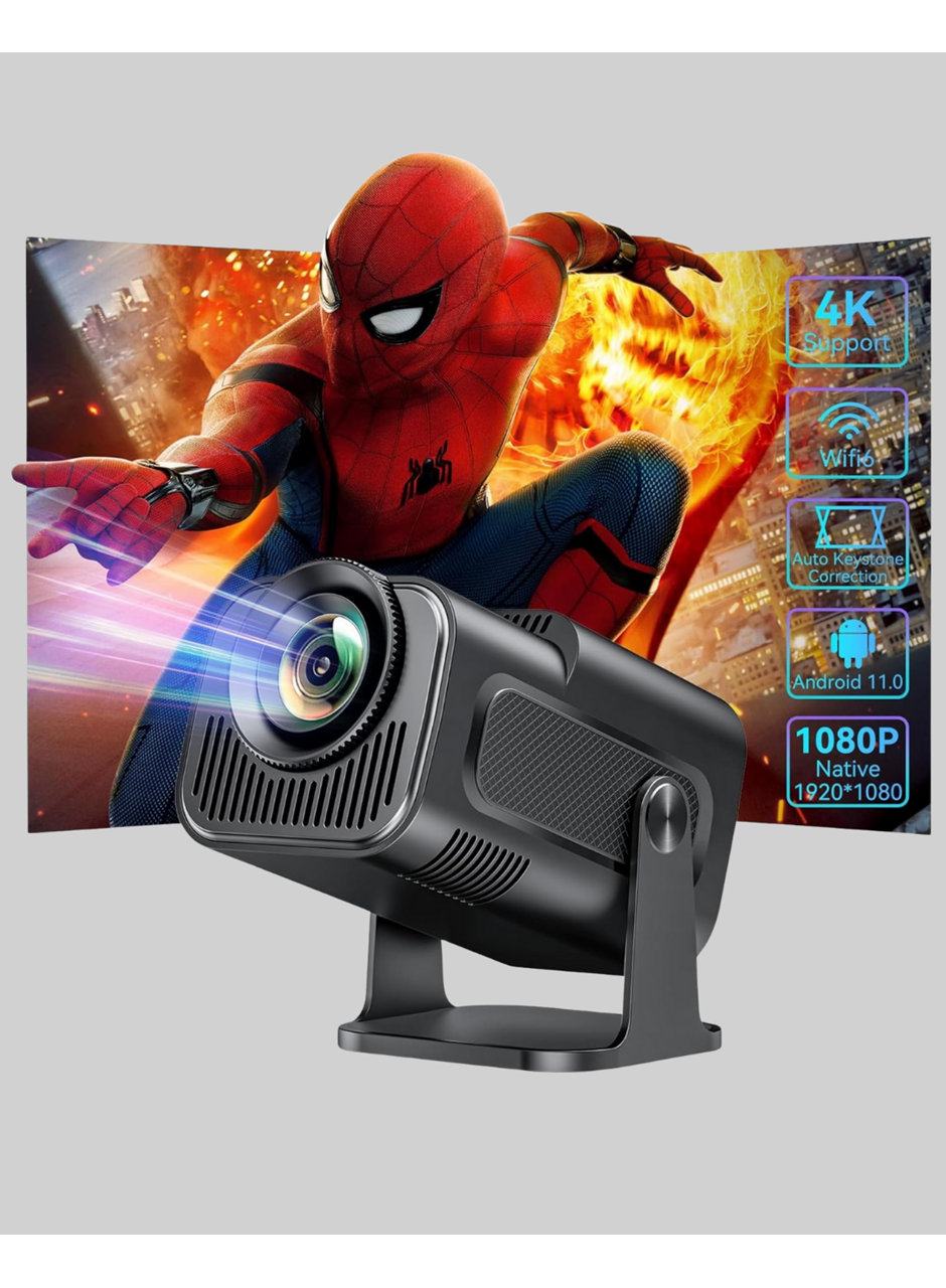 HDMI USB Girişli Akıllı Projeksiyon Cihazı Taşınabilir Düşük Tüketimli