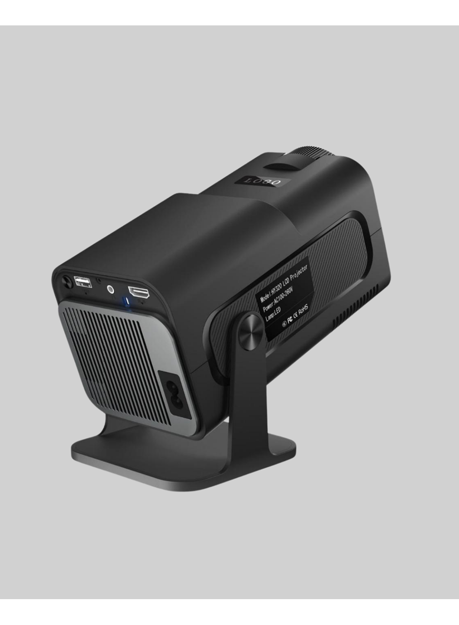 HDMI USB Girişli Akıllı Projeksiyon Cihazı Taşınabilir Düşük Tüketimli