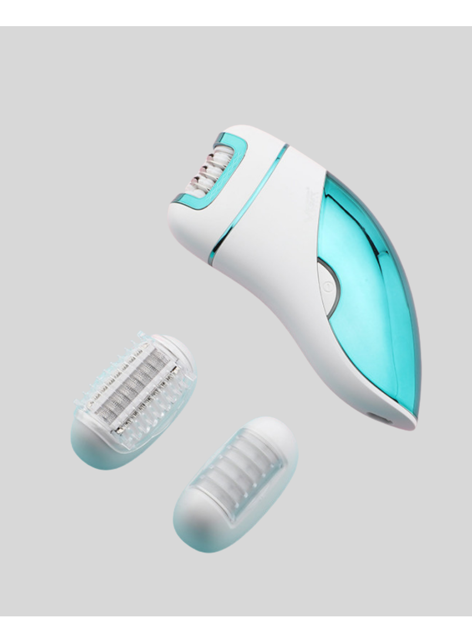 Profesyonel 3 in 1 Epilasyon Cihazı LED Aydınlatmalı Suya Dayanıklı Şarjlı VGR Epilatör