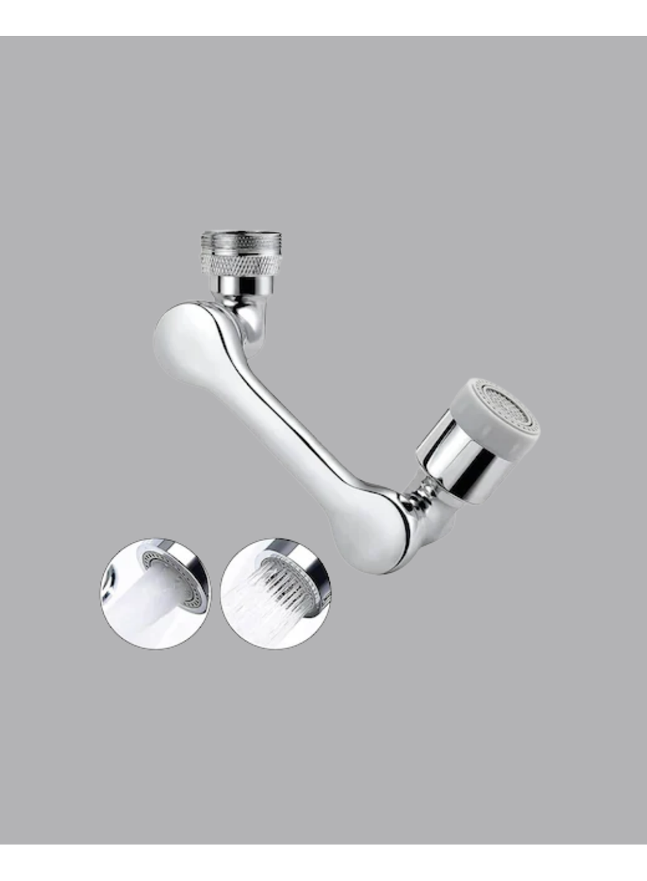 Üç Segmentli 1080 Derece Musluk Aparatı Esnek Döner Havalandırıcı Pratik Kullanım