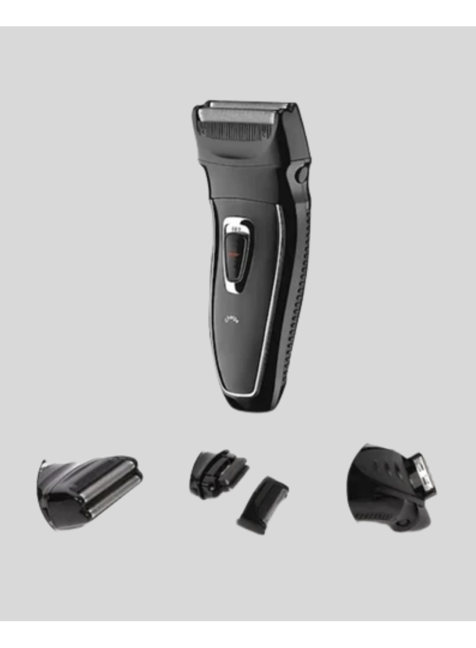 Şarjlı Kablosuz Tıraş Makinesi Çift Başlık Kuru Tıraş Ergonomik Taşınabilir