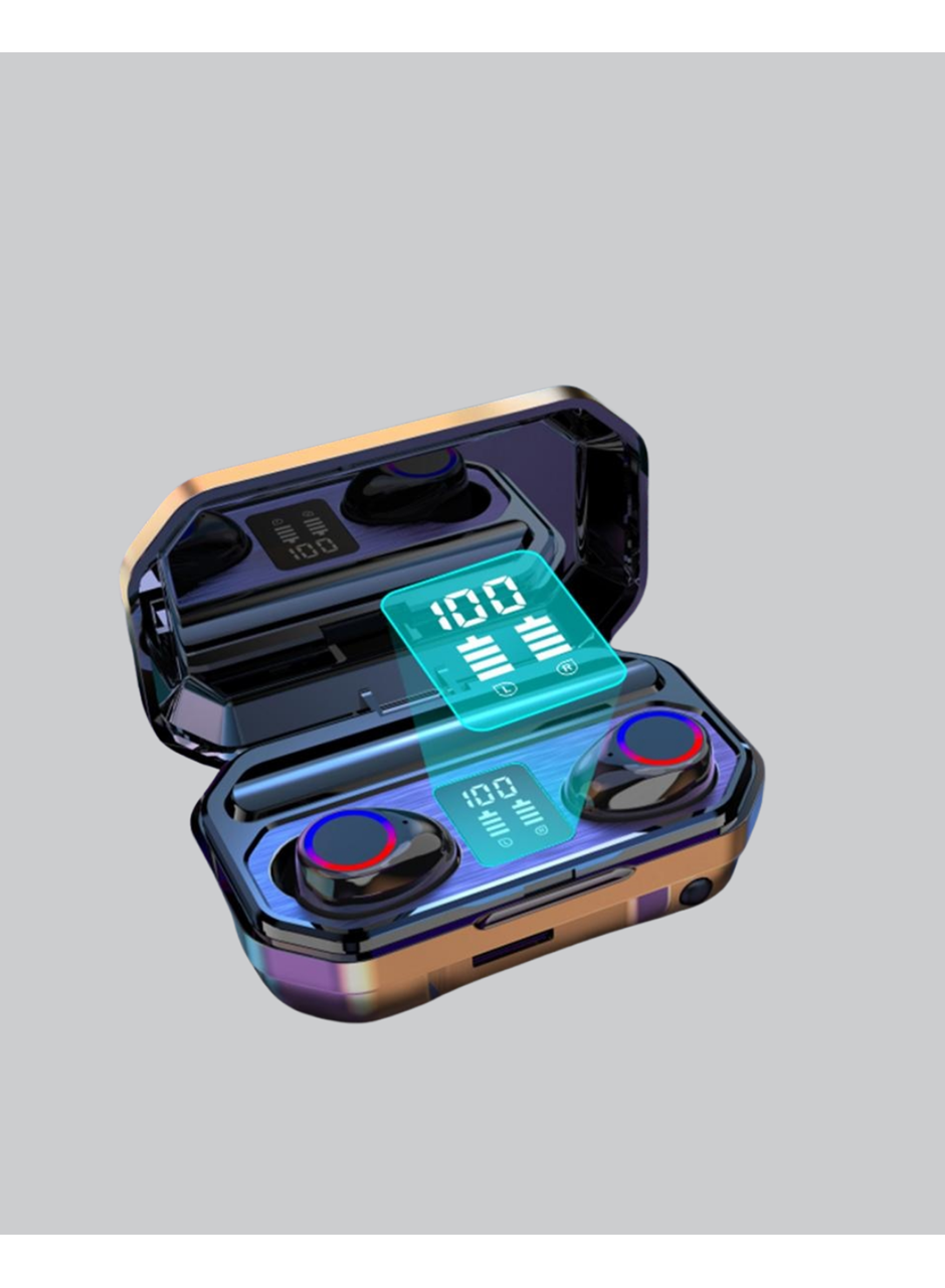 Kablosuz Kulaklık Uzun Pil Ömürlü Şarj Kutulu Ergonomik Hafif Tasarım